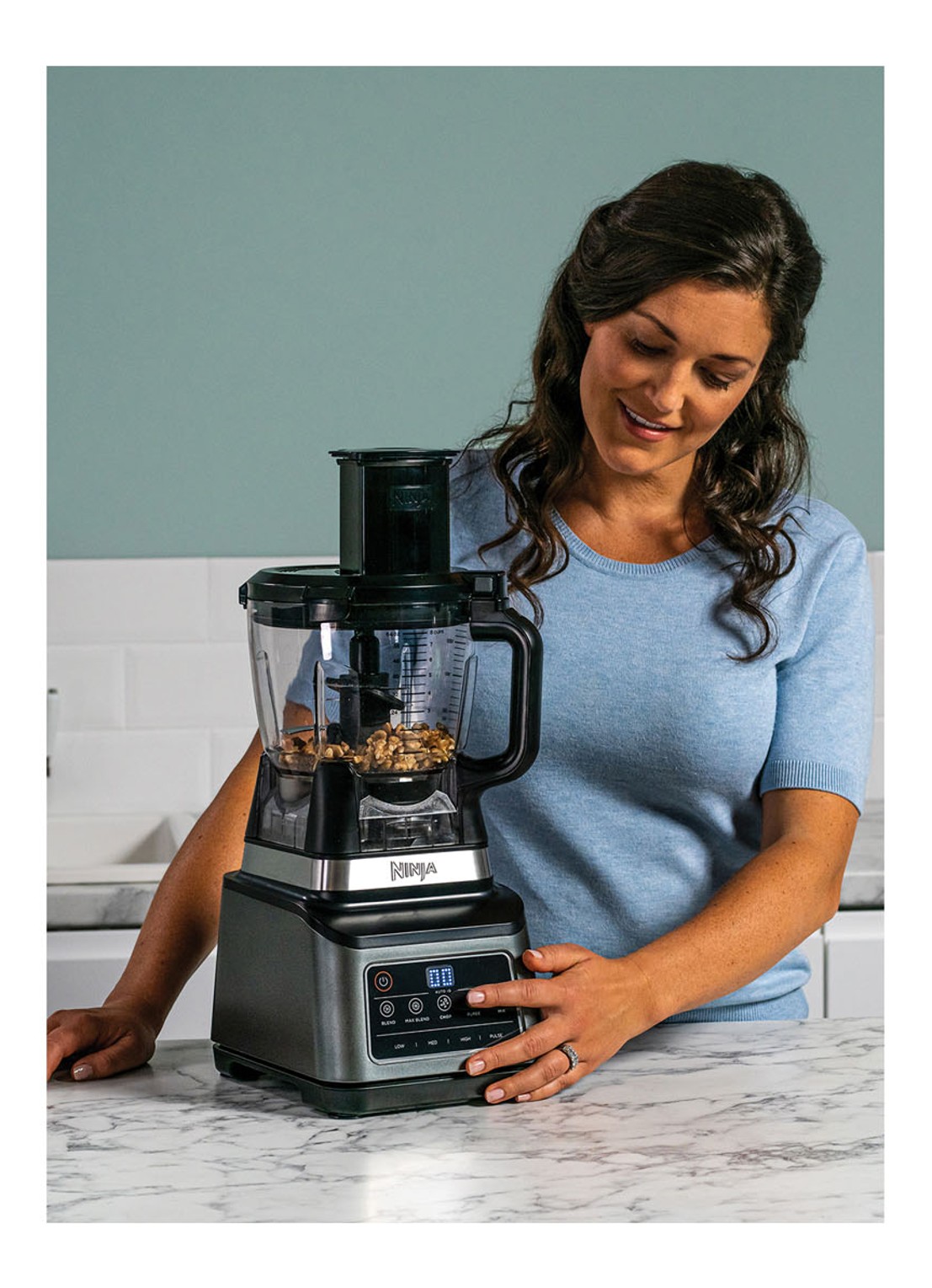 Ninja 3-in-1 food processor keukenmachine BN800EU - detail zilver