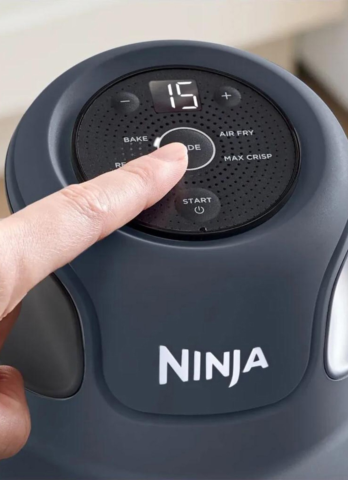 Ninja CRISPi 4-in-1 airfryer - detail 4 antraciet