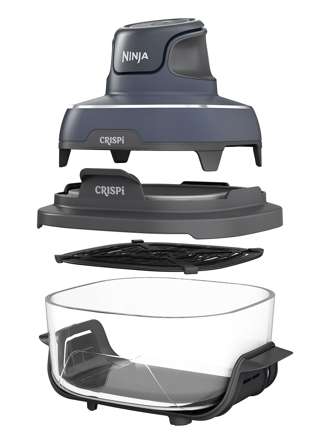 Ninja CRISPi 4-in-1 airfryer - voorkant 7 antraciet
