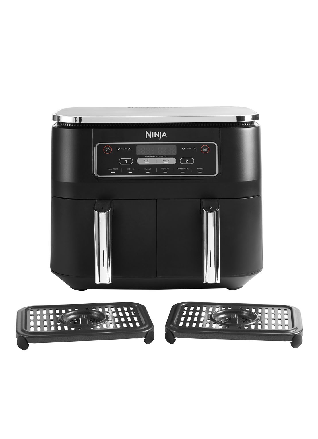 Ninja Foodi Dual Zone XXL airfryer AF300EU - detail 2 zwart