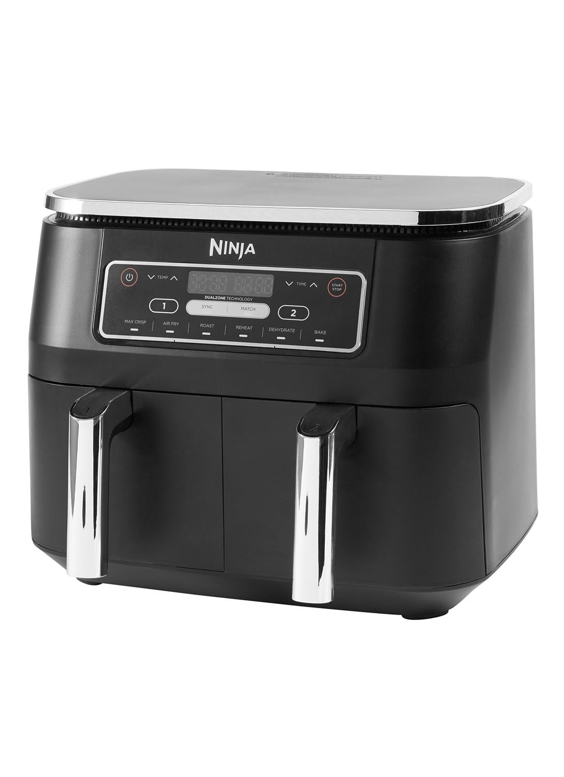 Ninja Foodi Dual Zone XXL airfryer AF300EU - voorkant zwart