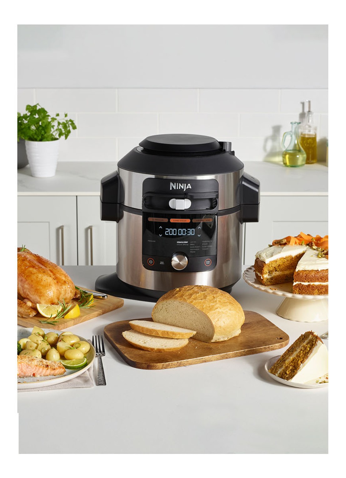 Ninja Foodi Multi-Cooker OL750EU  - achterkant 4 zwart