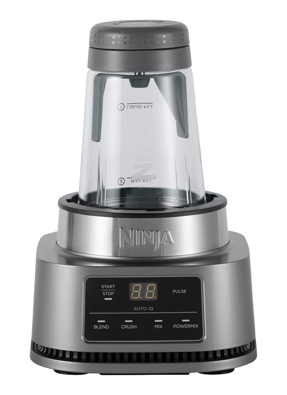 Ninja Foodi Power Nurti blender 2-in-1 CB100EU - voorkant 6 zilver