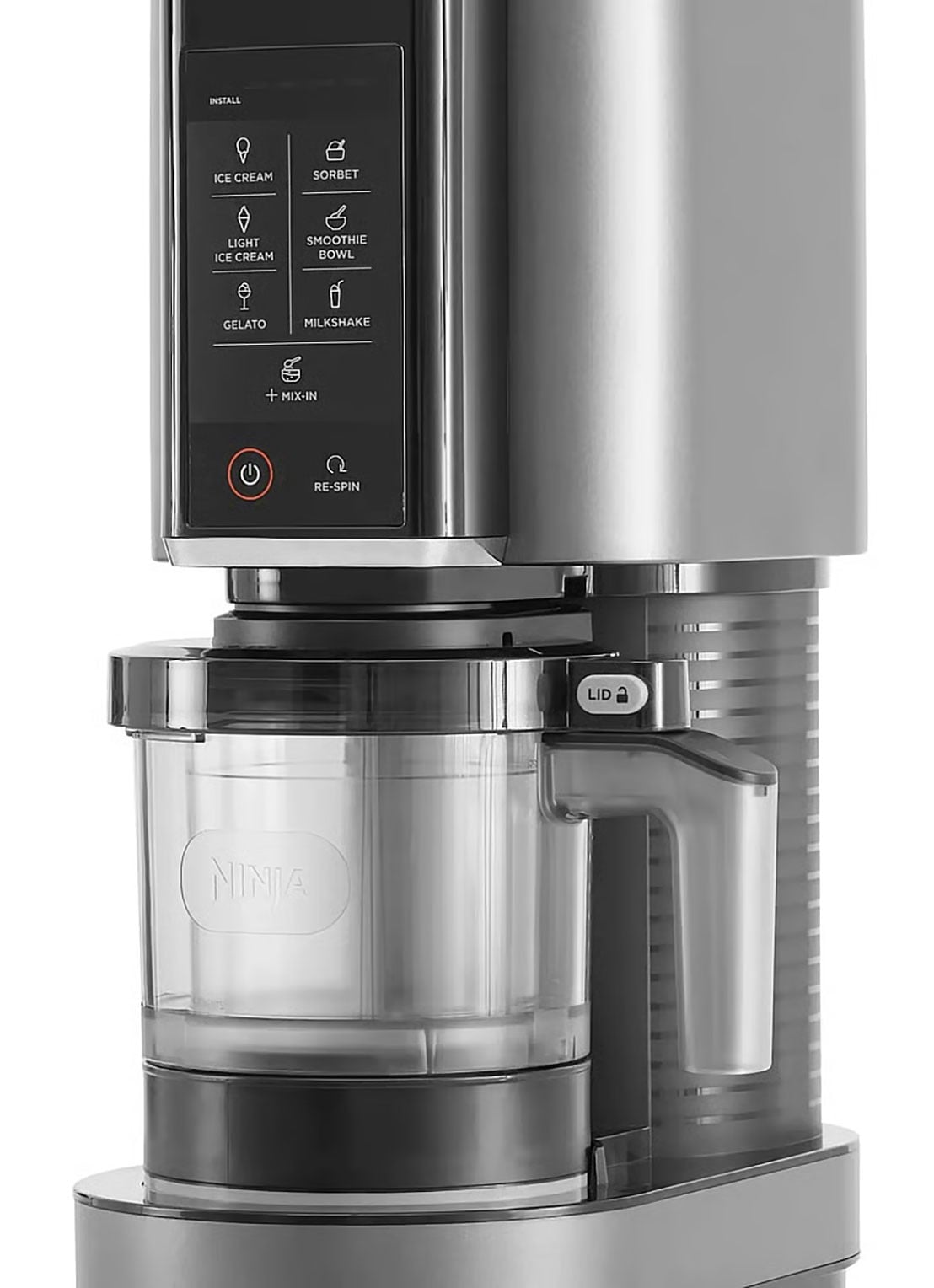 Ninja Ijsmachine NC302EU  - achterkant 6 zwart
