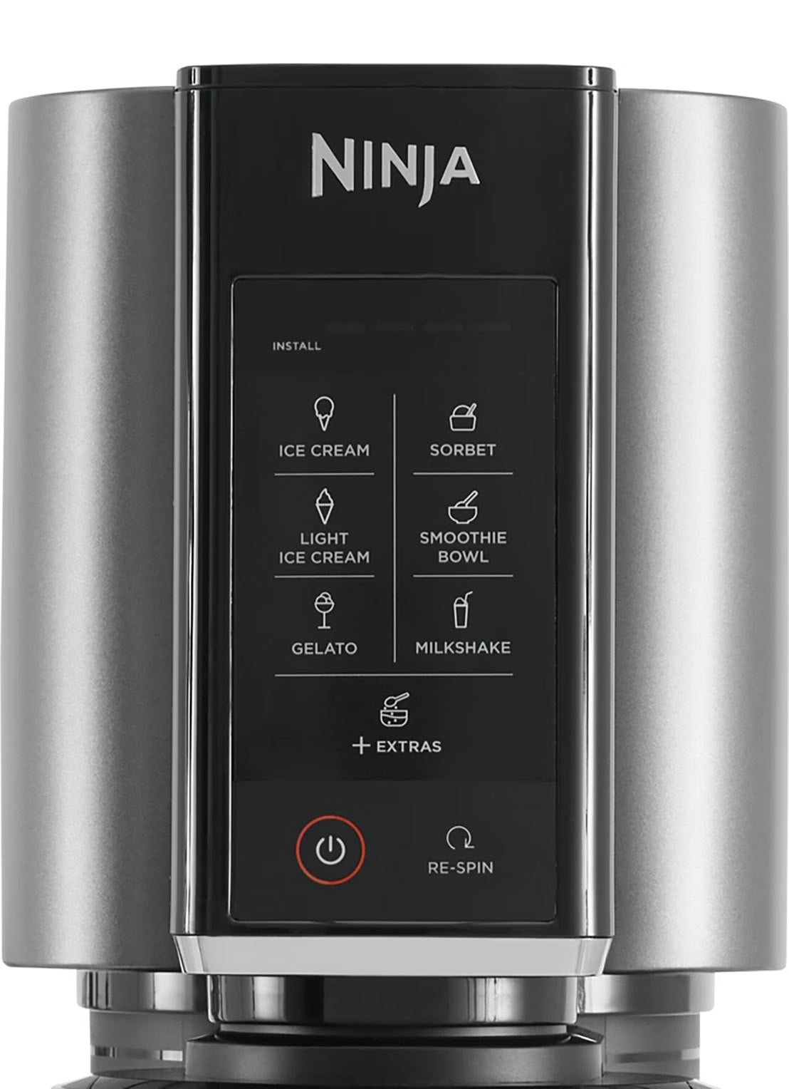 Ninja Ijsmachine NC302EU  - voorkant 8 zwart