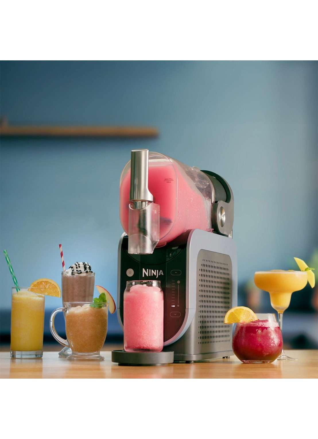 Ninja SLUSHi Slush Machine - FS301EU - voorkant 2 grijs