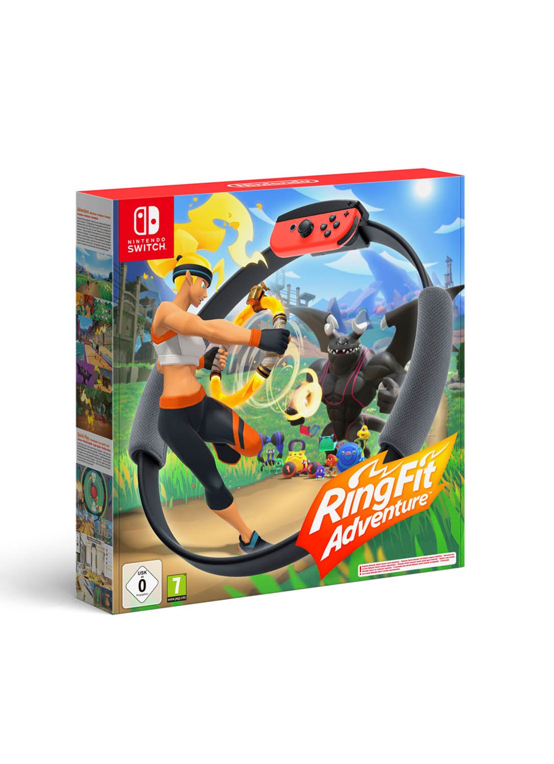 Nintendo Ring Fit Adventure Game - Nintendo Switch - voorkant undefined
