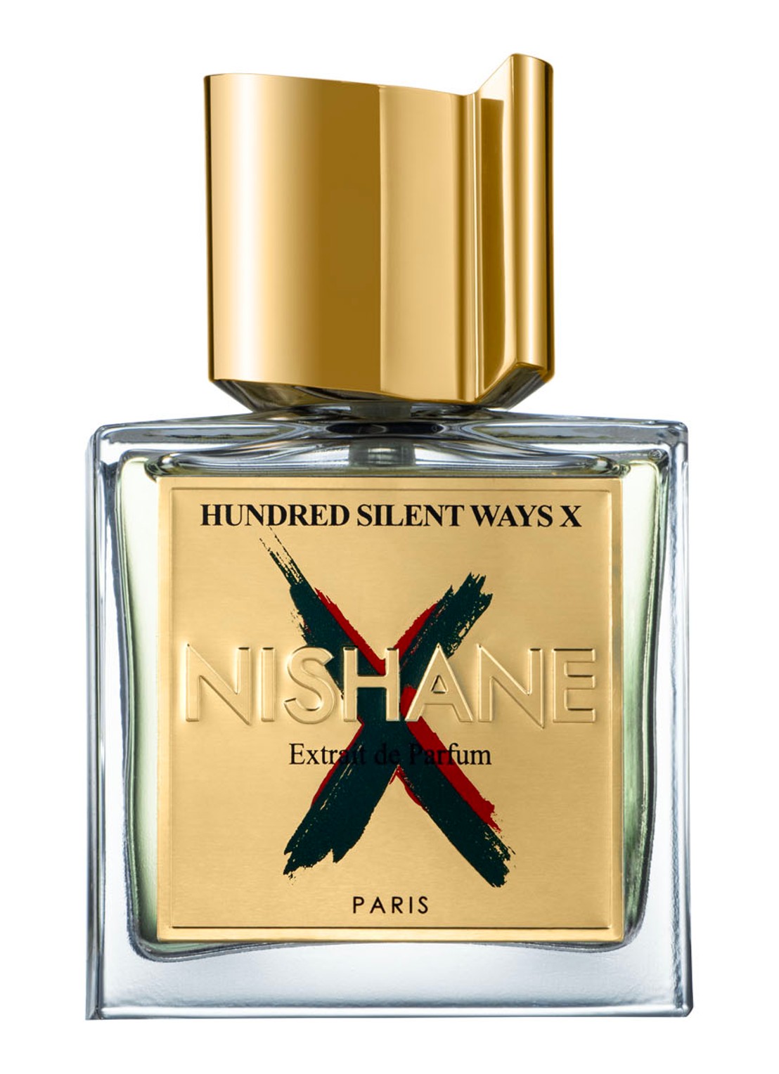 Nishane Hundred Silent Ways X Extrait De Parfum - voorkant beige