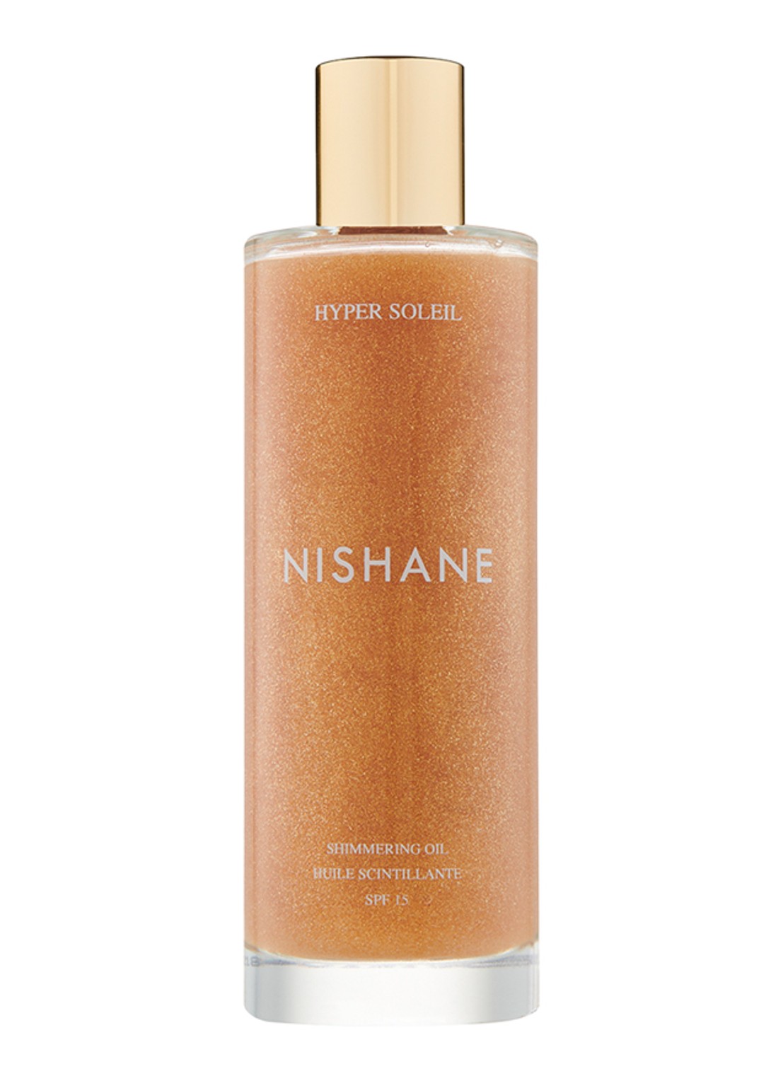 Nishane Hyper Soleil Shimmering Oil - huid- en haarolie SPF 15 - voorkant 2 undefined