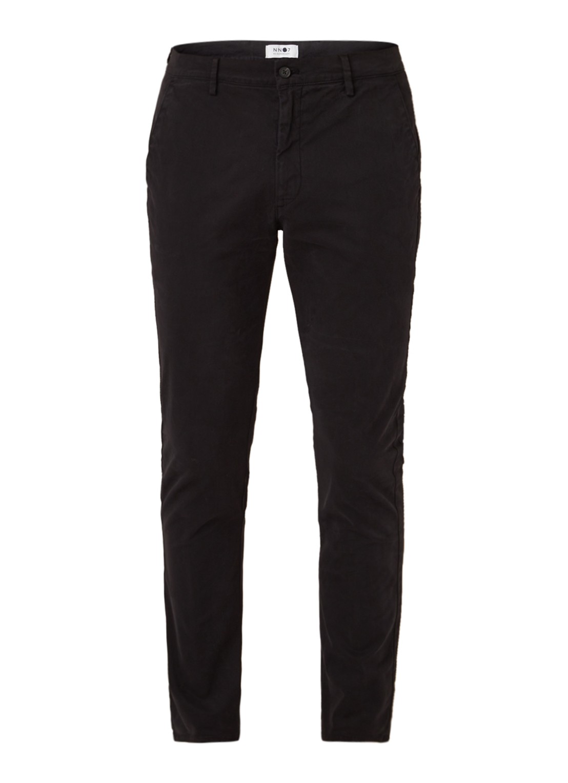 NN.07 Joe skinny fit chino met stretch - voorkant 4 zwart
