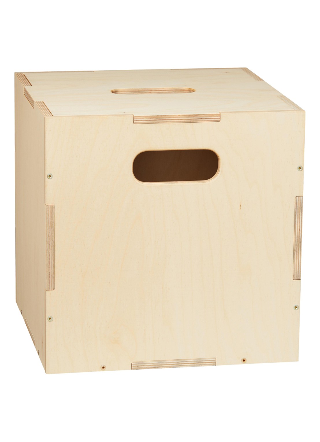 Nofred Cube Storage opbergbak  - voorkant naturel