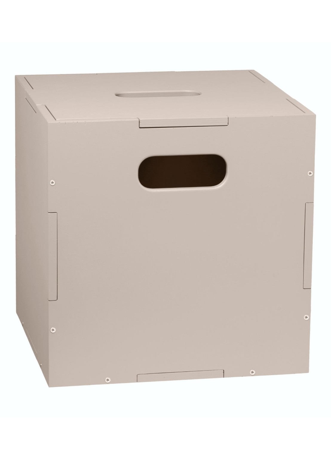 Nofred Cube Storage opbergbak  - voorkant beige