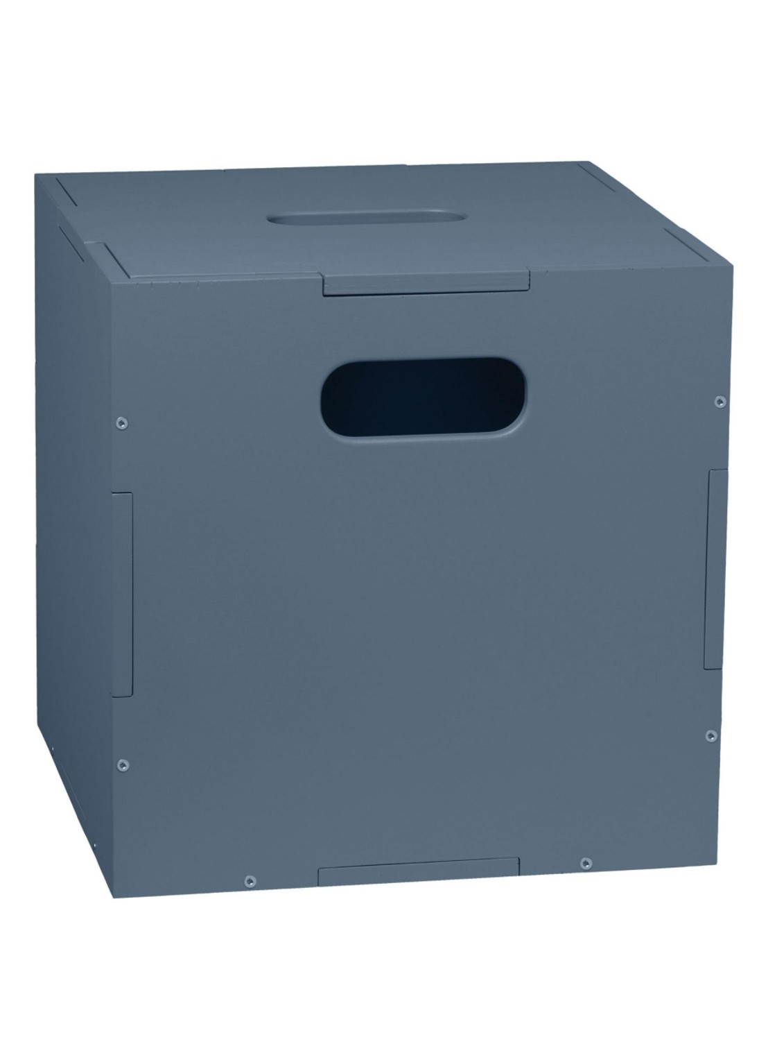 Nofred Cube Storage opbergbak  - voorkant blauwgrijs