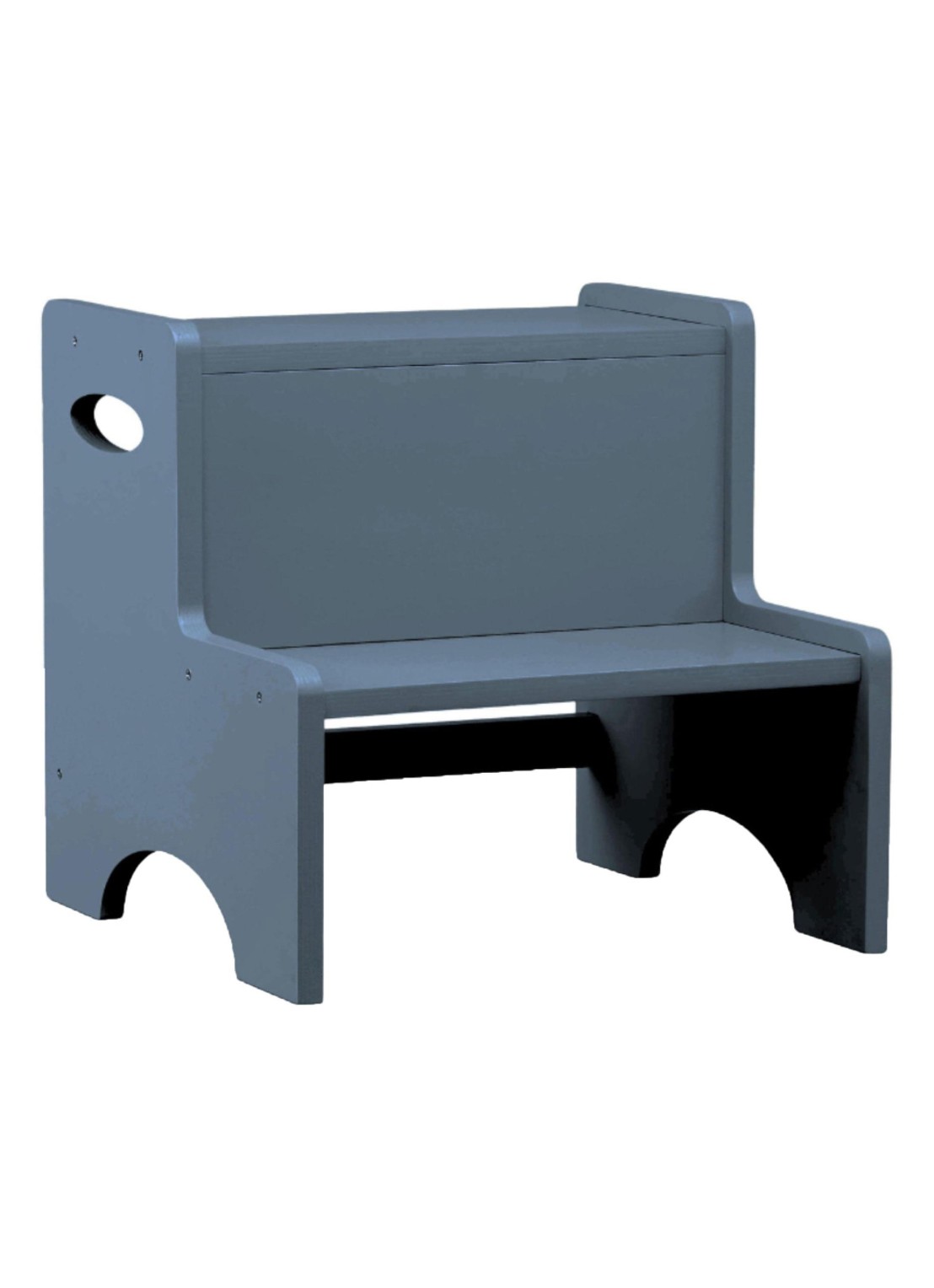 Nofred Step Up opstapje kruk  - voorkant blauw