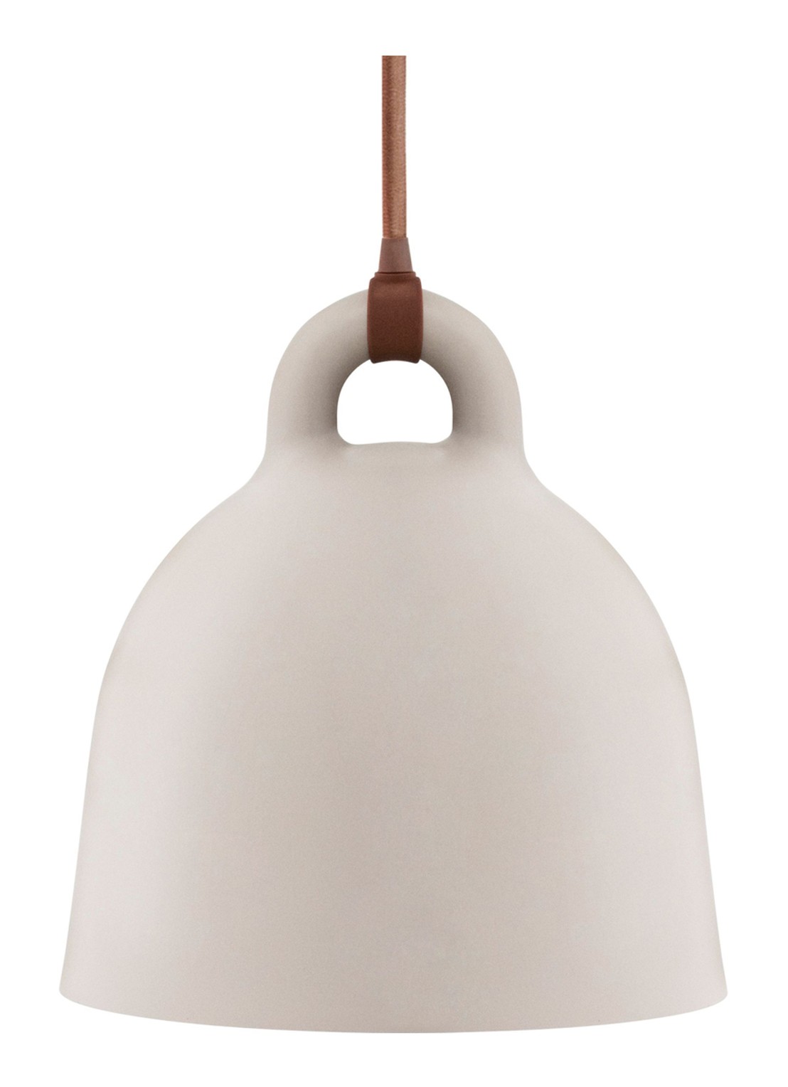 Normann Copenhagen Bell hanglamp Ø22 cm - voorkant zand