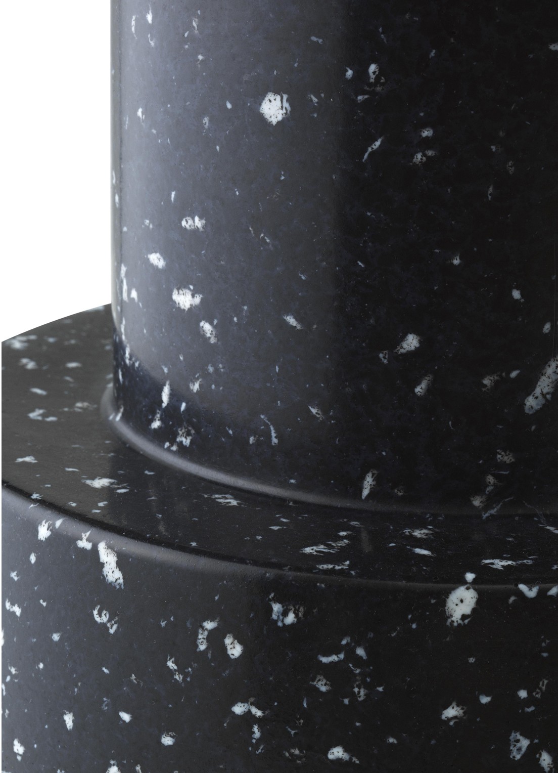 Normann Copenhagen Bit Stool bijzettafel 42 cm - voorkant 4 zwart