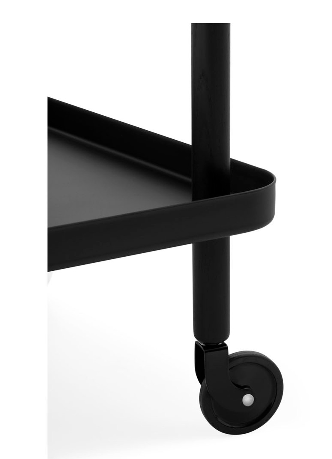 Normann Copenhagen Block bijzettafel 50 x 35 cm - detail 3 zwart