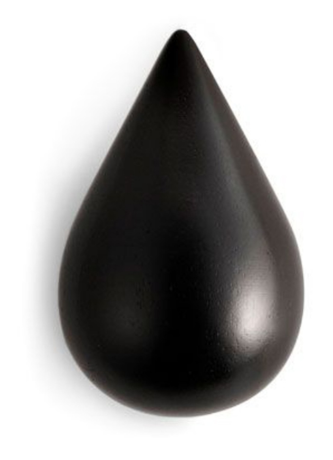 Normann Copenhagen Dropit haak 2 stuks small - voorkant zwart