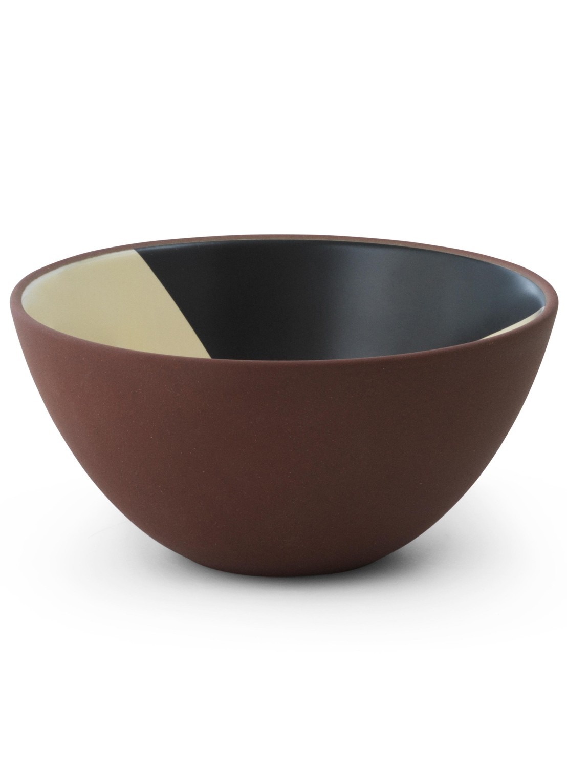 Normann Copenhagen Line kom 15 cm - voorkant roodbruin