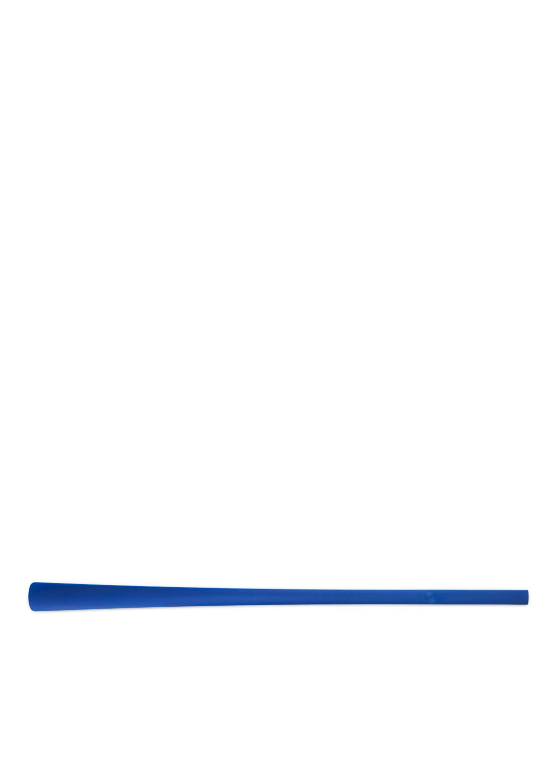 Normann Copenhagen Schoenlepel met haak 72 cm - voorkant blauw