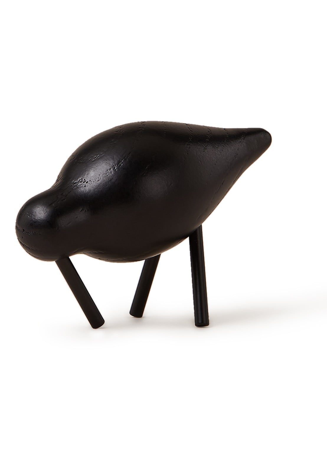 Normann Copenhagen Shorebird 8 cm - voorkant zwart