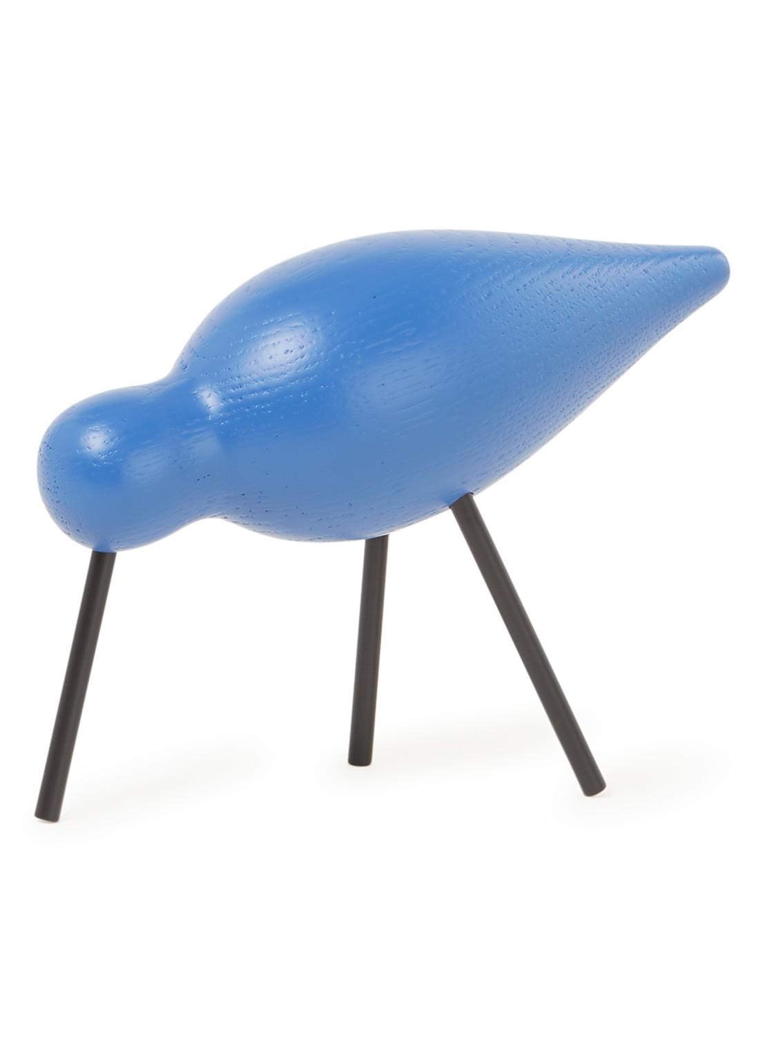 Normann Copenhagen Shorebird Medium 11 cm  - voorkant blauw