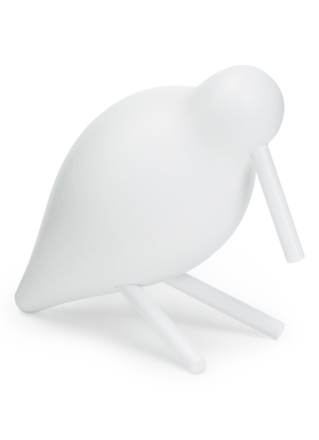 Normann Copenhagen Shorebird Small ornament 7,5 cm - voorkant wit