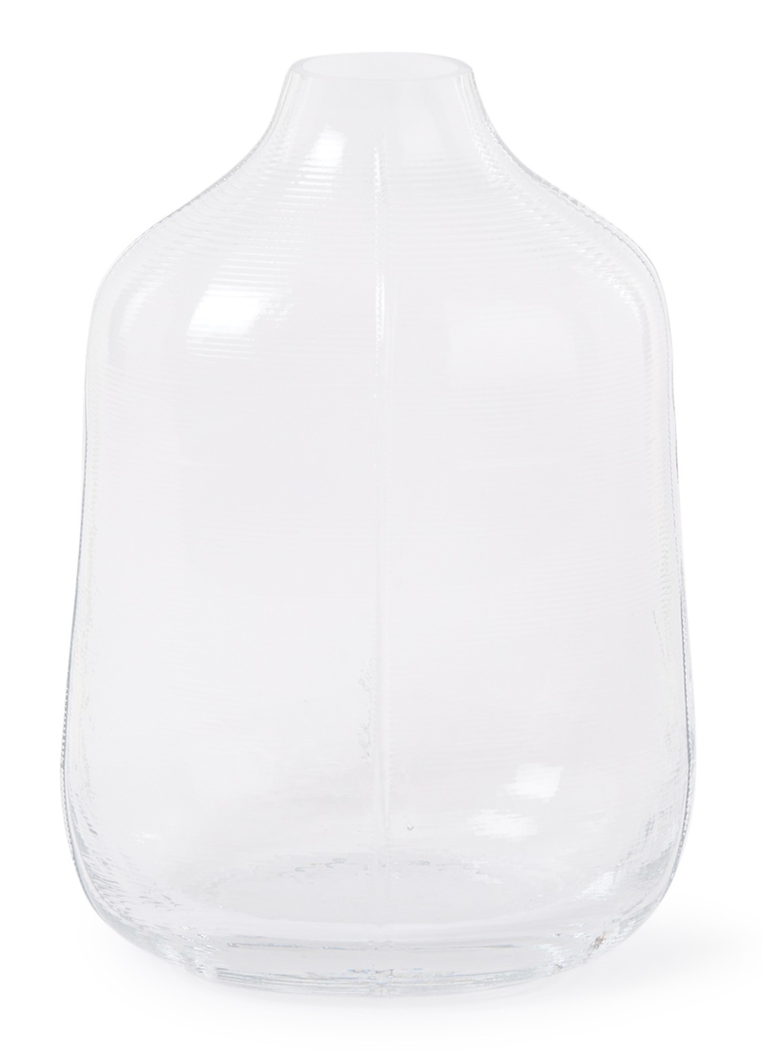 Normann Copenhagen Step vaas 31 cm - voorkant transparant