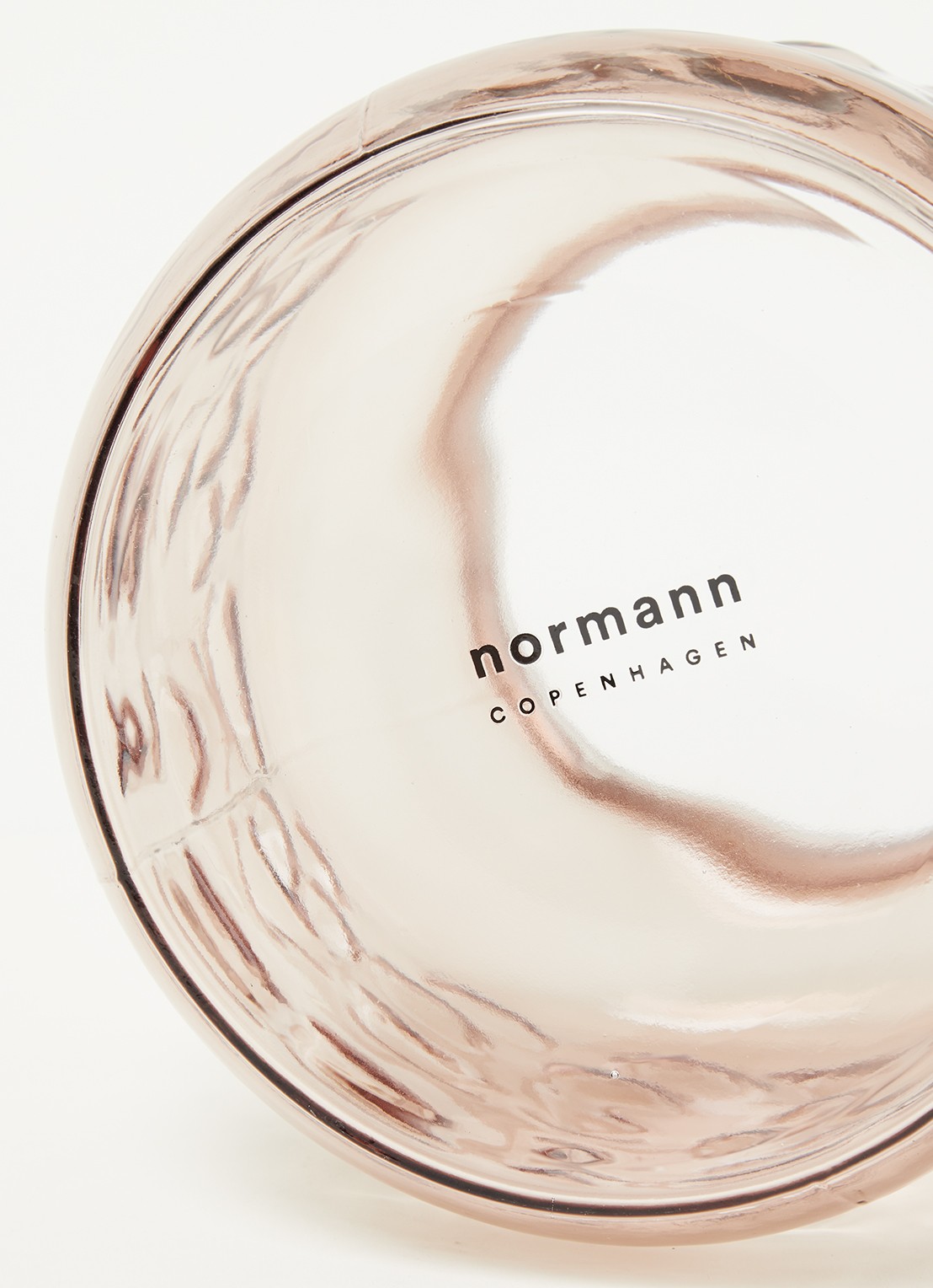 Normann Copenhagen Tombola vaas 17 cm - voorkant 2 transparant