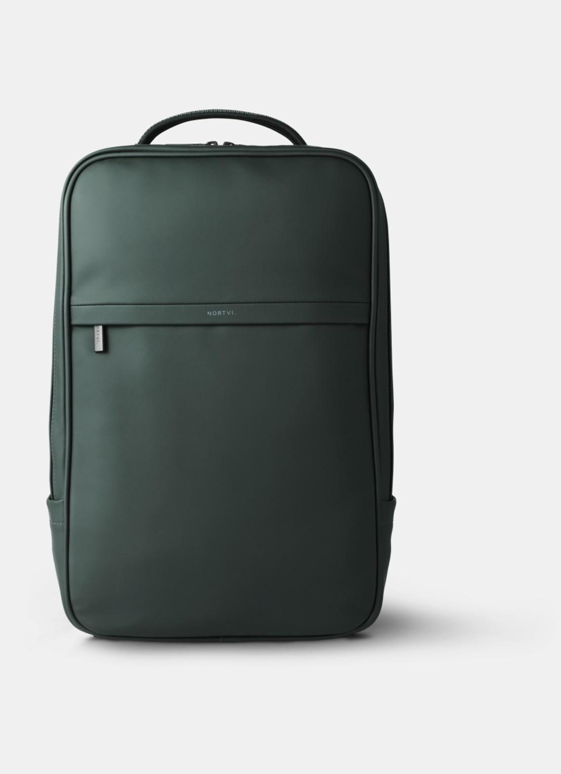 Nortvi Active rugzak met 14 inch laptopvak - voorkant rainforest green / donkergroen