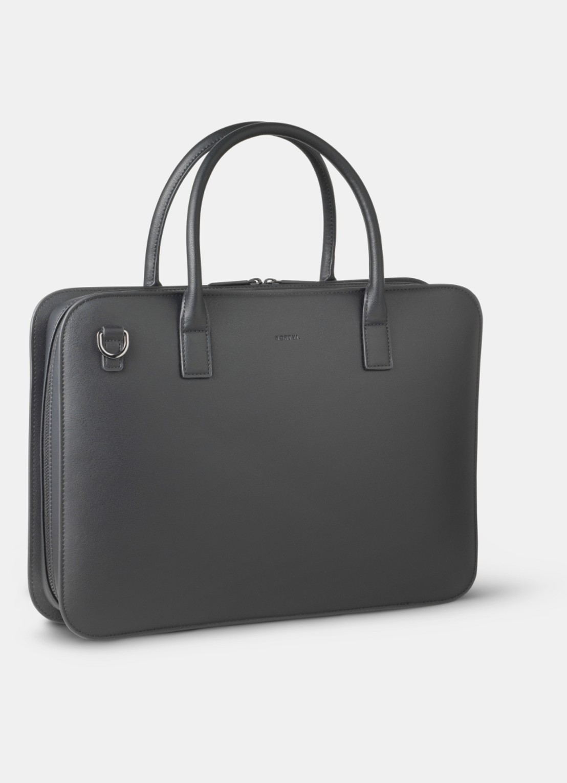 Nortvi Businesstas met 14 inch laptopvak - achterkant zwart