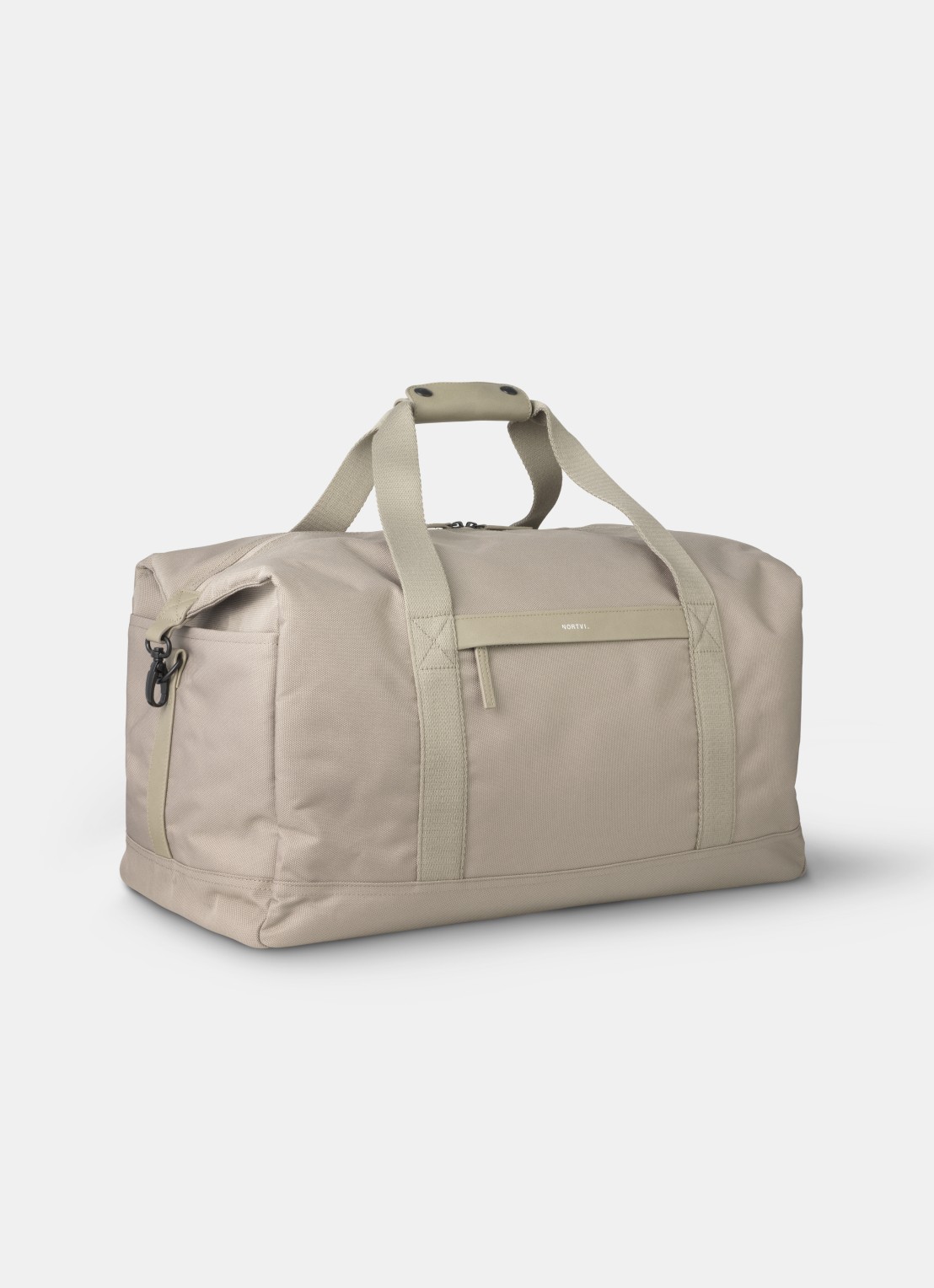 Nortvi Large weekendtas  - voorkant 2 clay / taupe