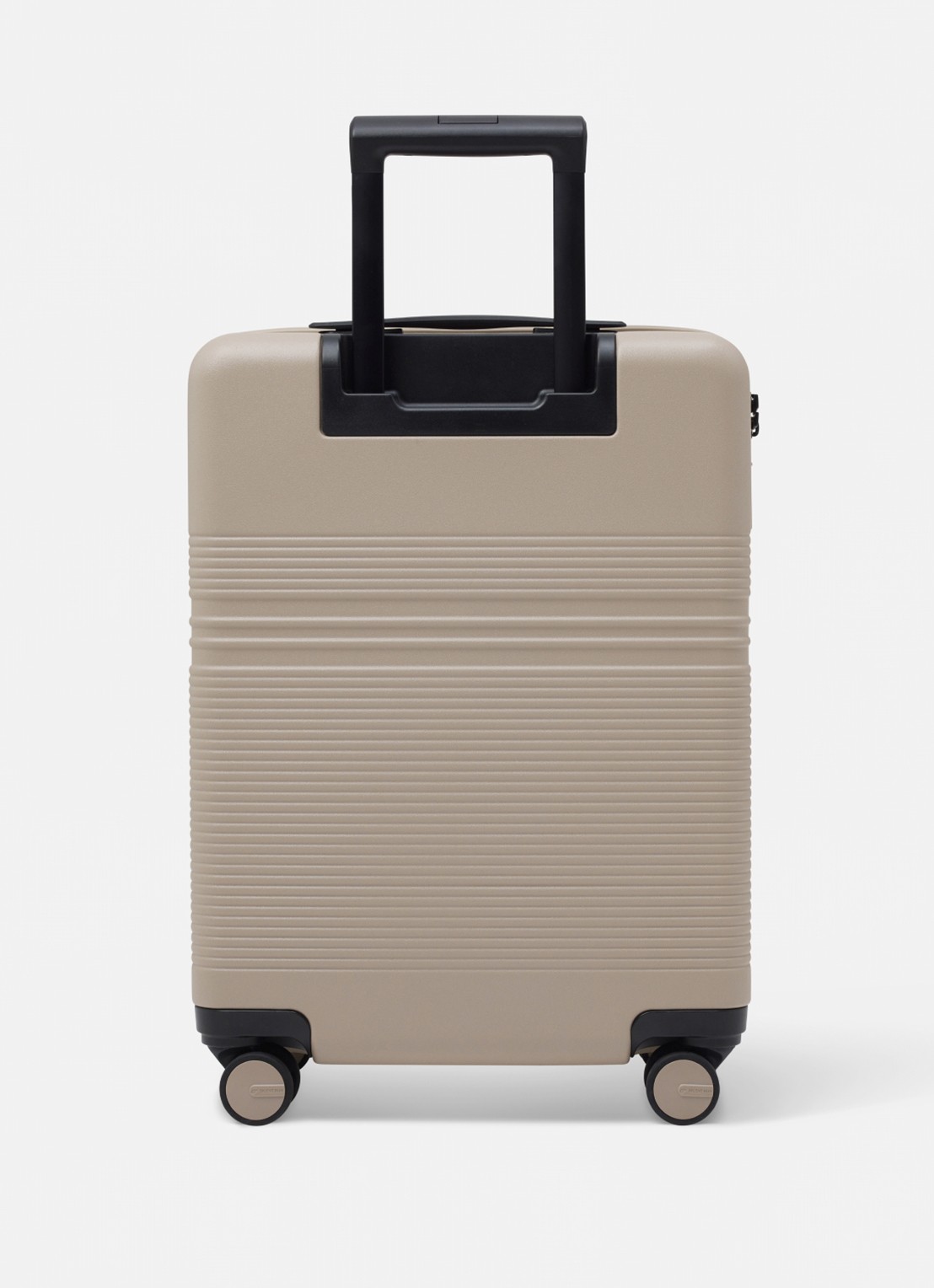 Nortvi Spinner met laptopvak 55 cm - achterkant 3 dune / donkerbeige