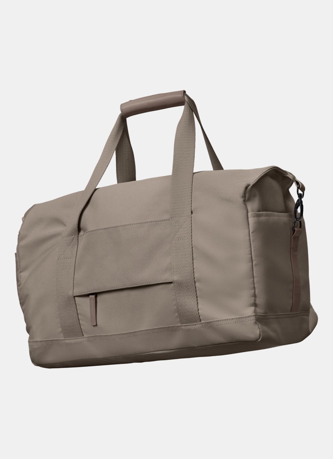 Nortvi Weekendtas met logo - detail 3 clay / taupe
