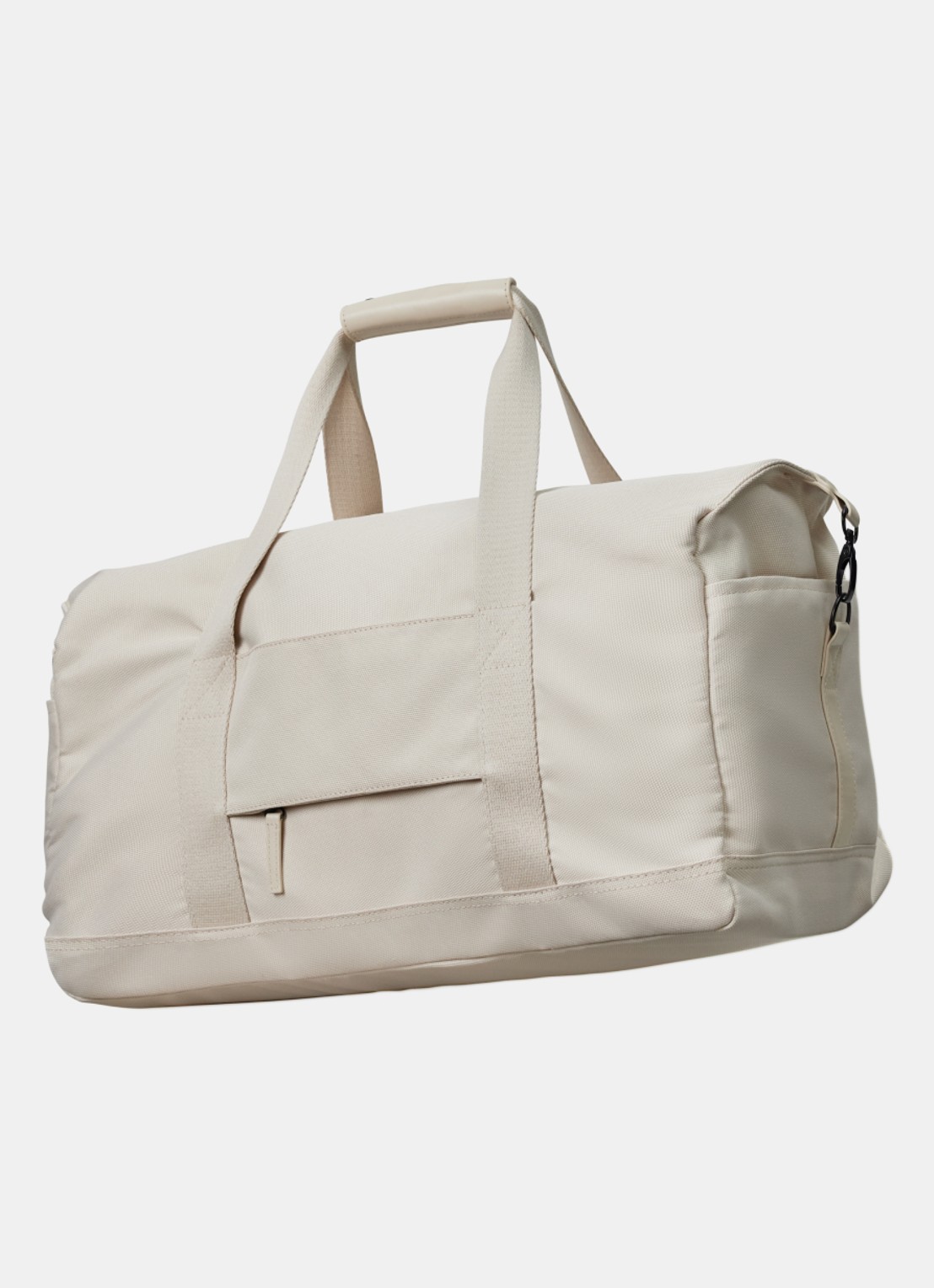 Nortvi Weekendtas met logo - achterkant 3 sand white / wit