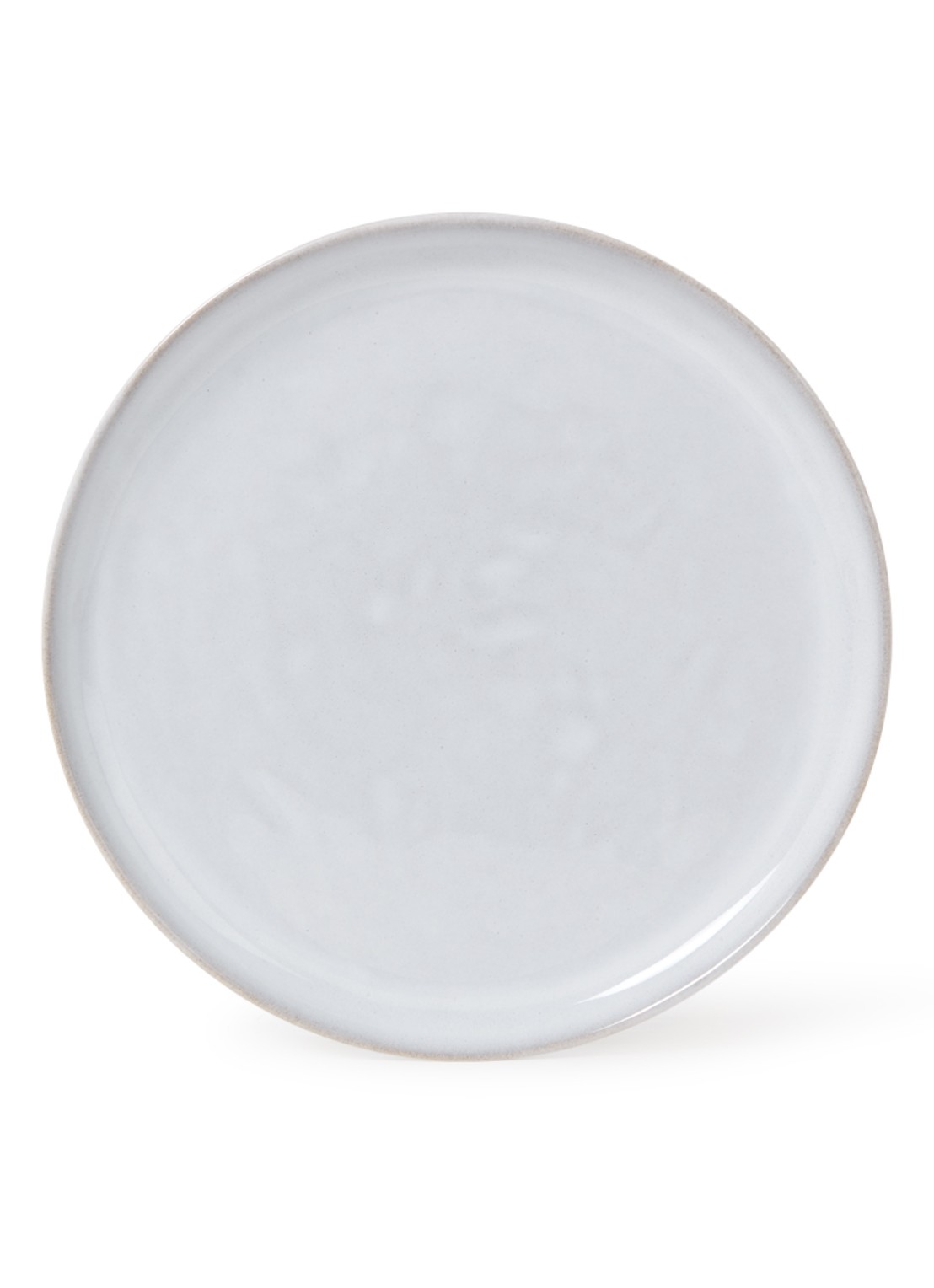 Nosse Ceramics Svelte dinerbord 22 cm - voorkant 4 lichtgrijs