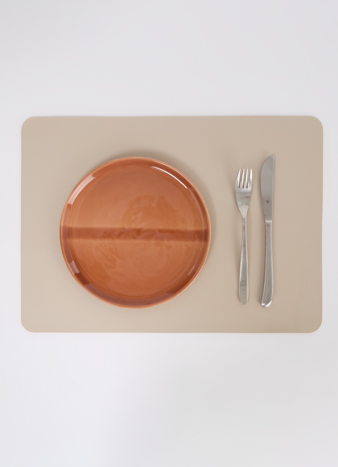 Nosse Ceramics Svelte dinerbord 22 cm - detail 3 roodbruin