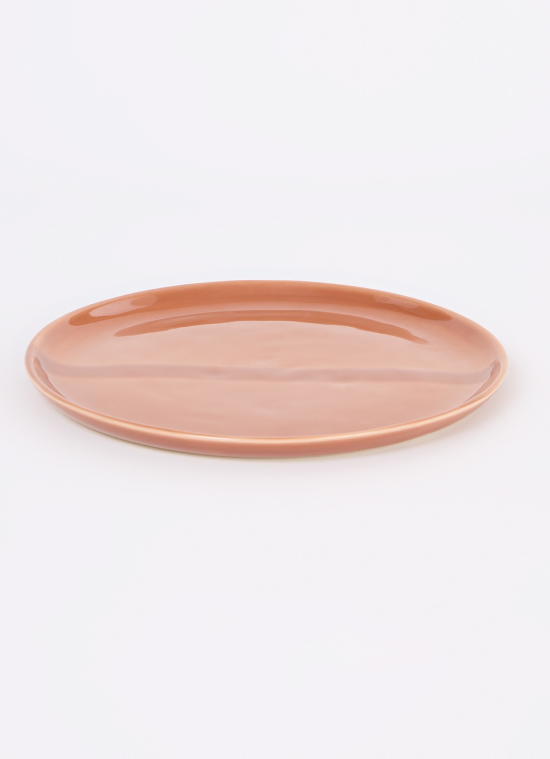 Nosse Ceramics Svelte dinerbord 22 cm - detail 4 roodbruin
