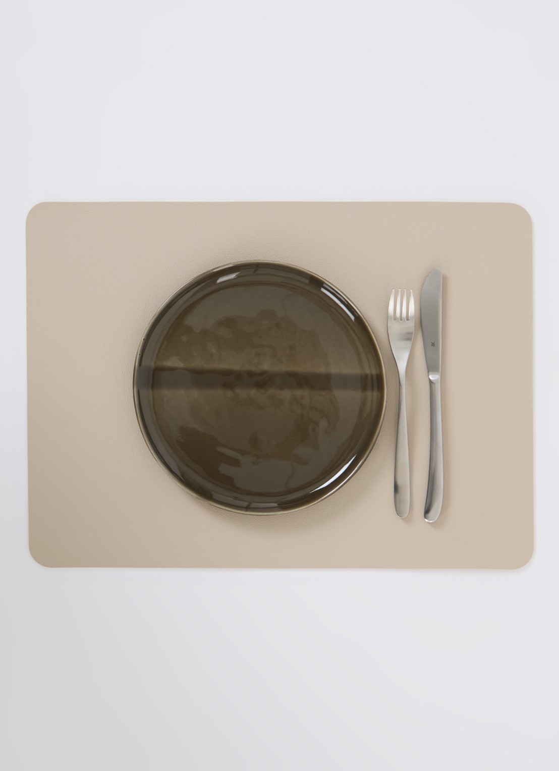 Nosse Ceramics Svelte dinerbord 22 cm - detail 2 donkergroen