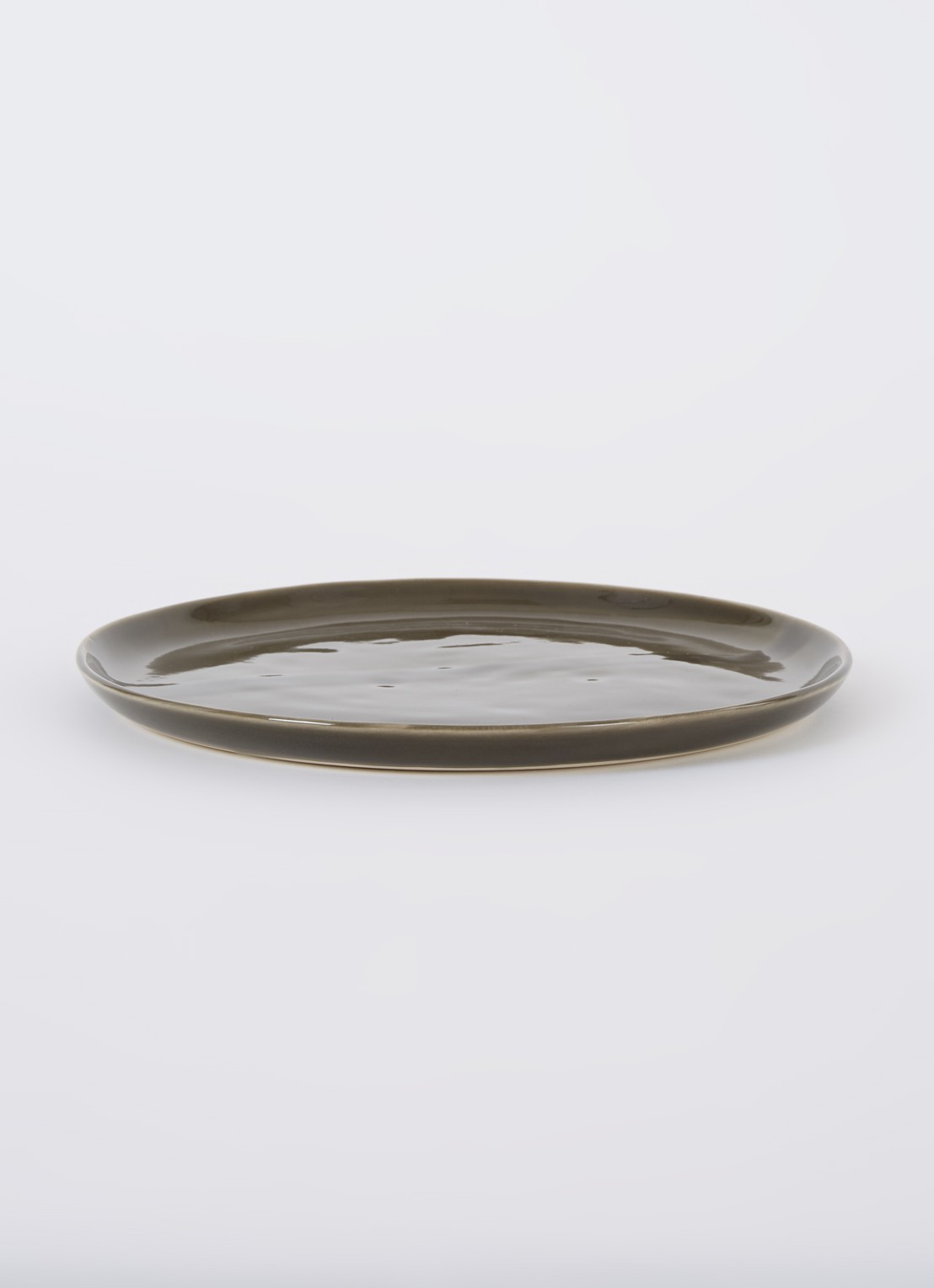 Nosse Ceramics Svelte dinerbord 22 cm - detail 3 donkergroen