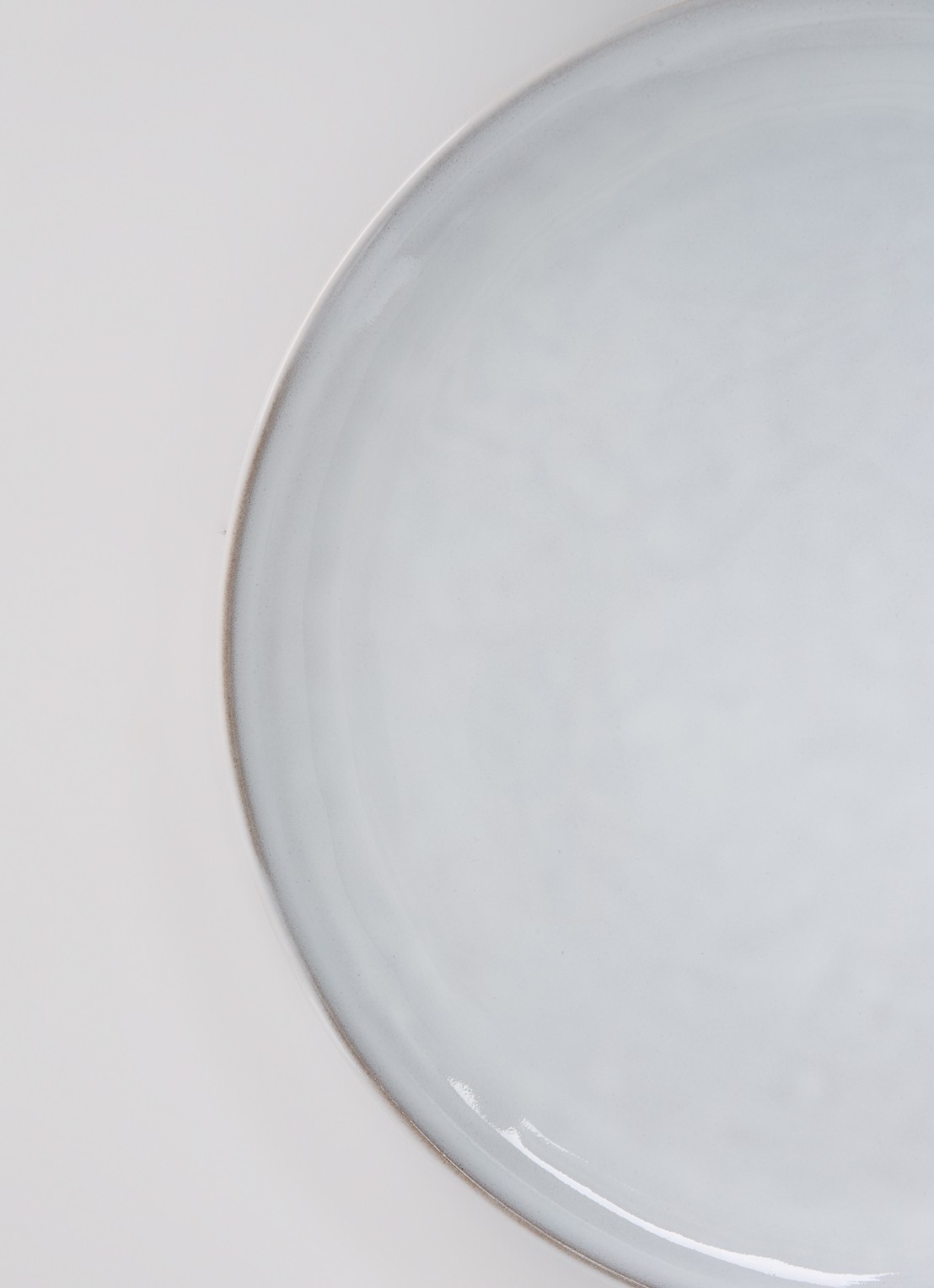 Nosse Ceramics Svelte dinerbord 27 cm - detail 2 lichtgrijs