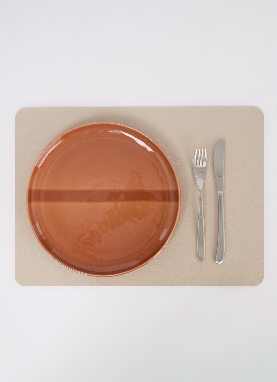 Nosse Ceramics Svelte dinerbord 27 cm - detail 3 roodbruin