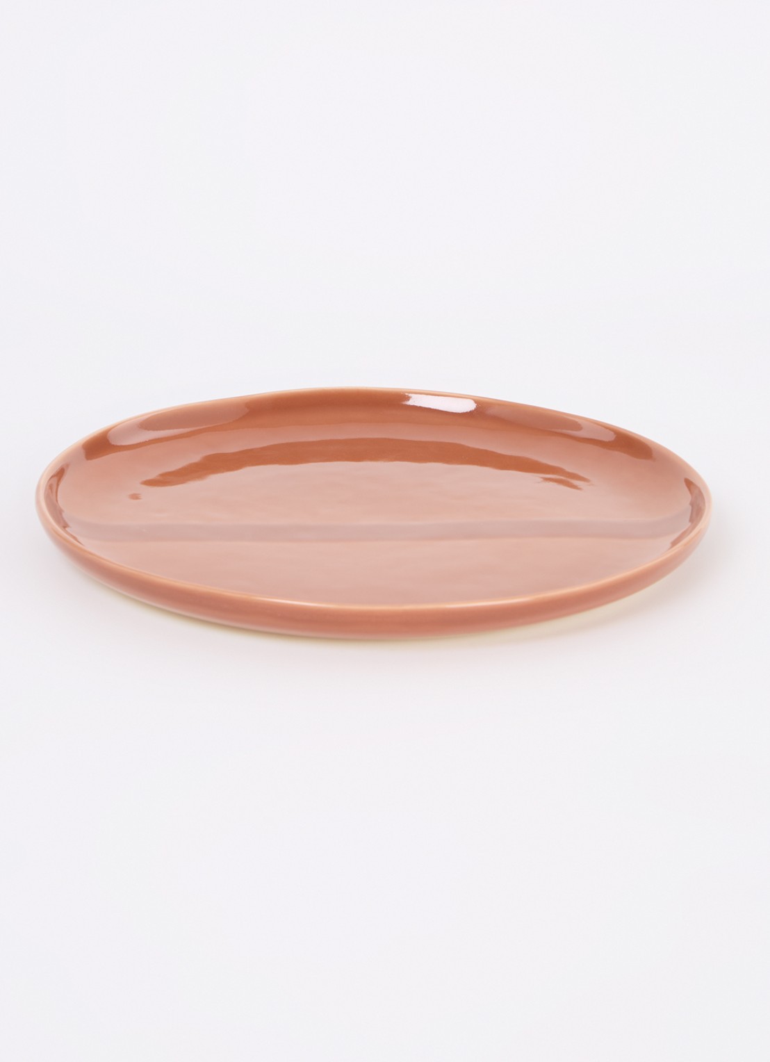 Nosse Ceramics Svelte dinerbord 27 cm - detail 4 roodbruin