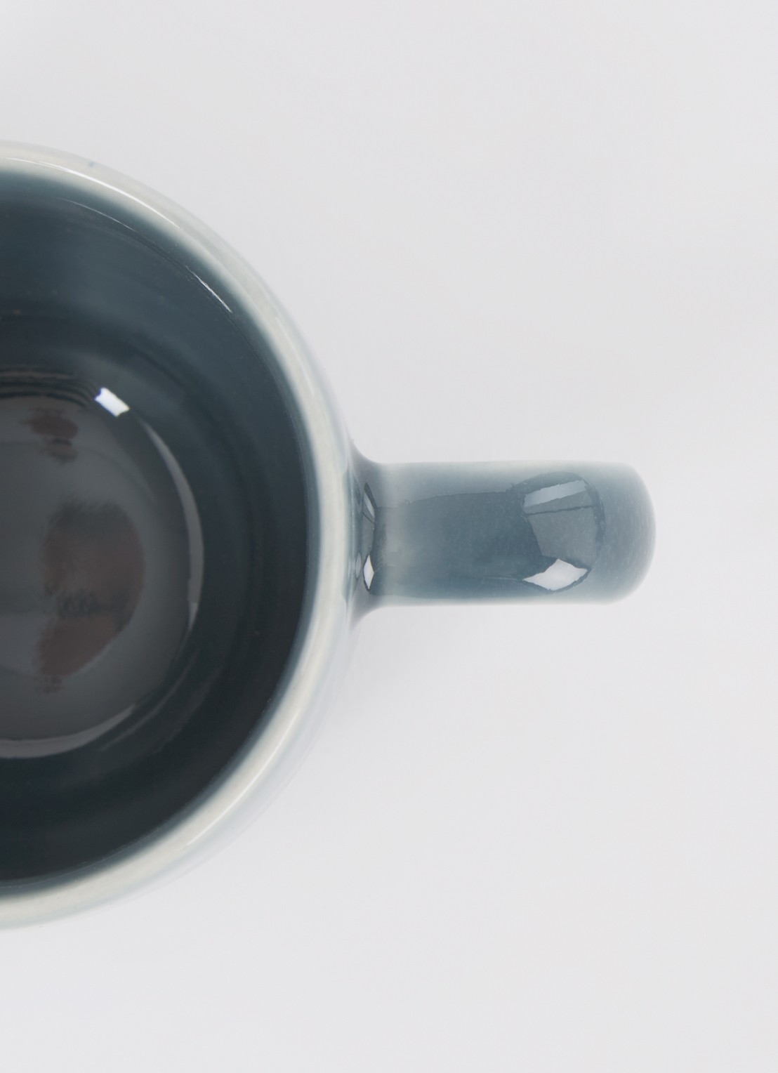 Nosse Ceramics Svelte espressokopje 12 cl - voorkant 2 petrol