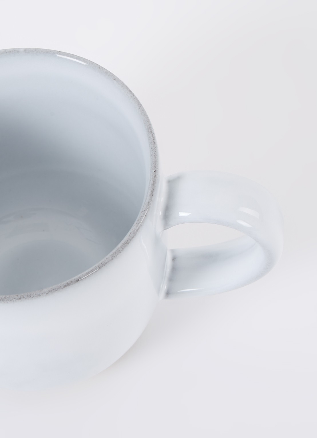 Nosse Ceramics Svelte mok 37 cl - voorkant 2 lichtgrijs
