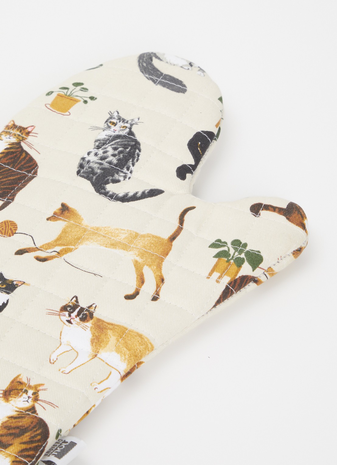Now Designs Cat Collective ovenwant - voorkant 2 beige