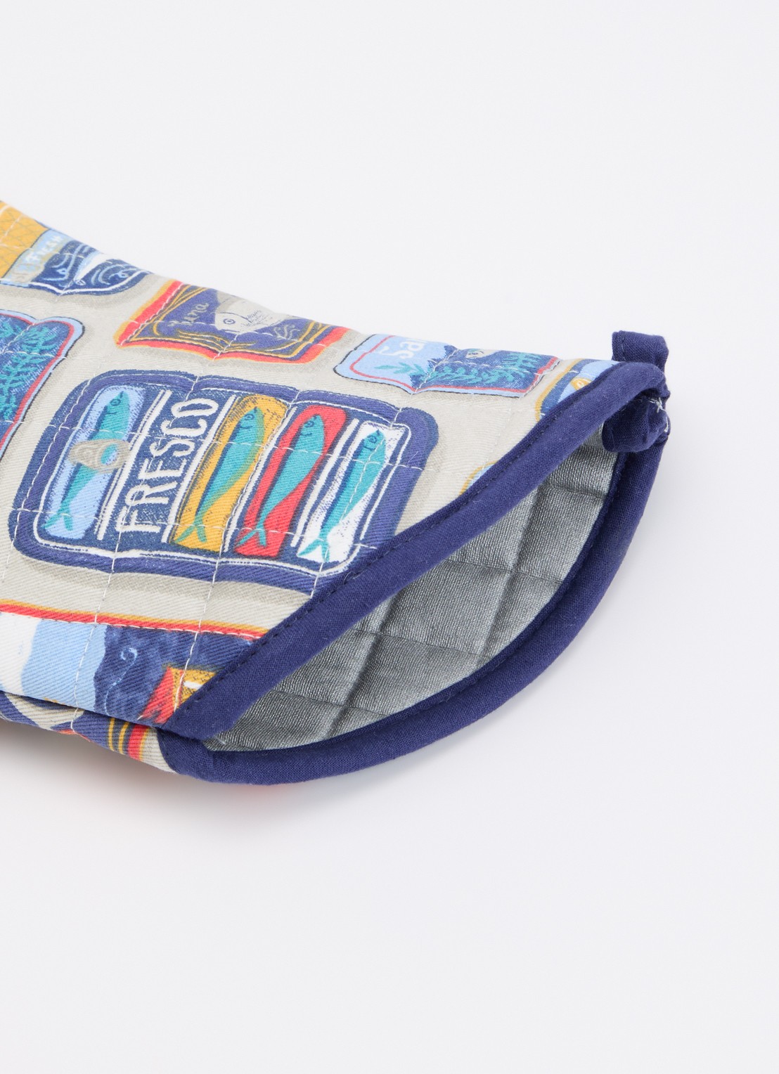 Now Designs Del Mar ovenwant - voorkant 2 blauw