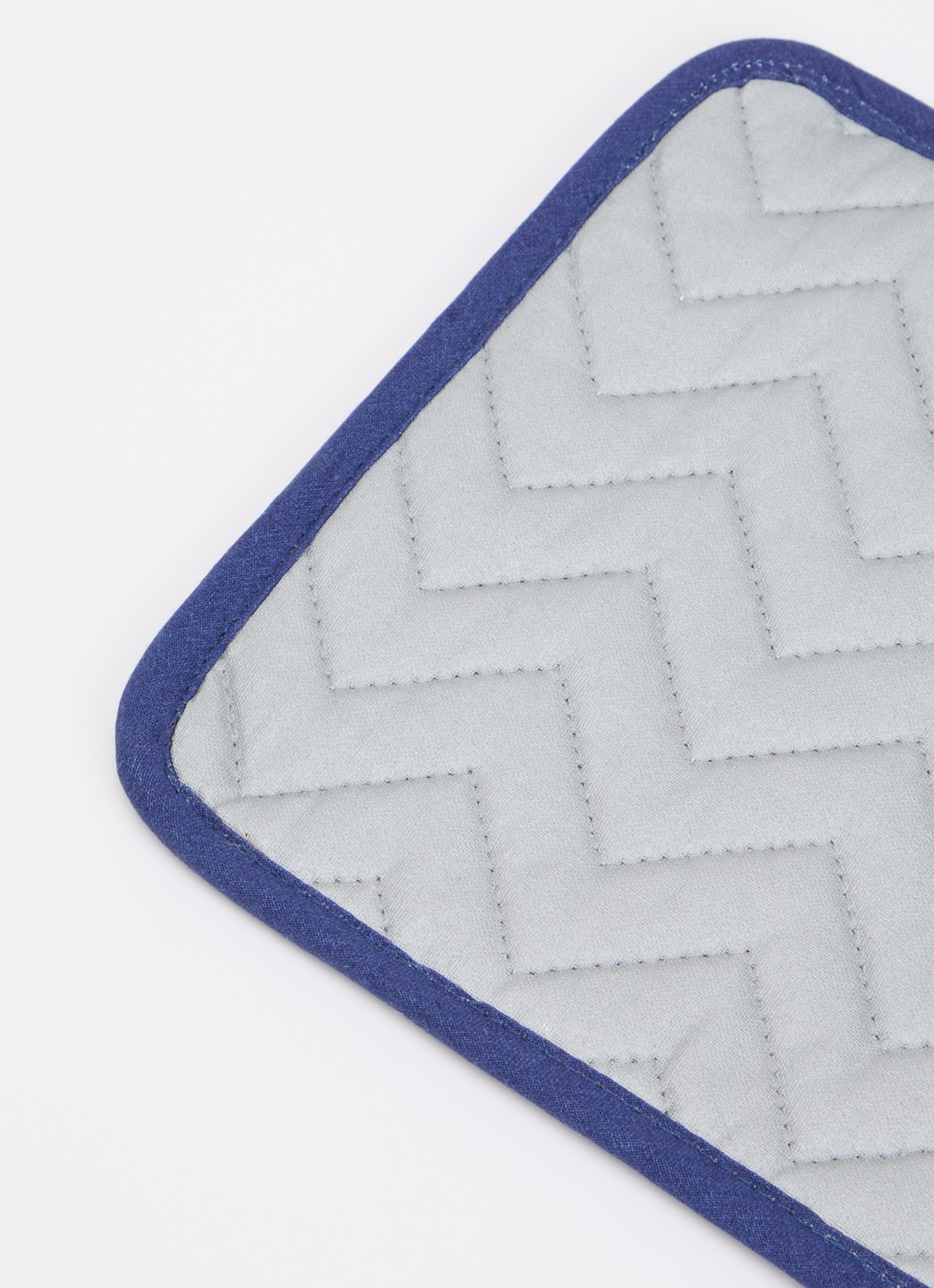 Now Designs Del Mar pannenlap - voorkant 2 blauw
