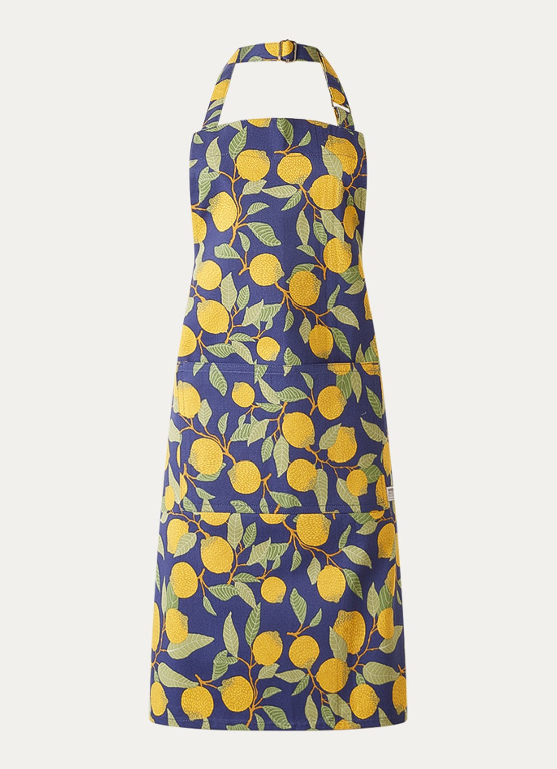 Now Designs Provencal Lemons keukenschort - voorkant geel