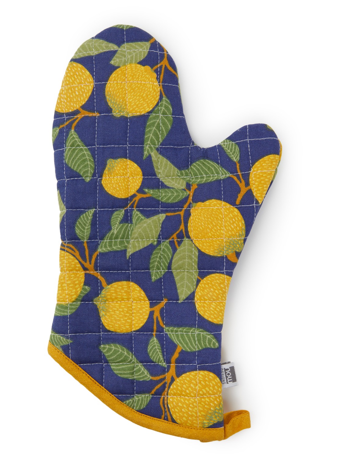 Now Designs Provencal Lemons ovenwant - voorkant blauw
